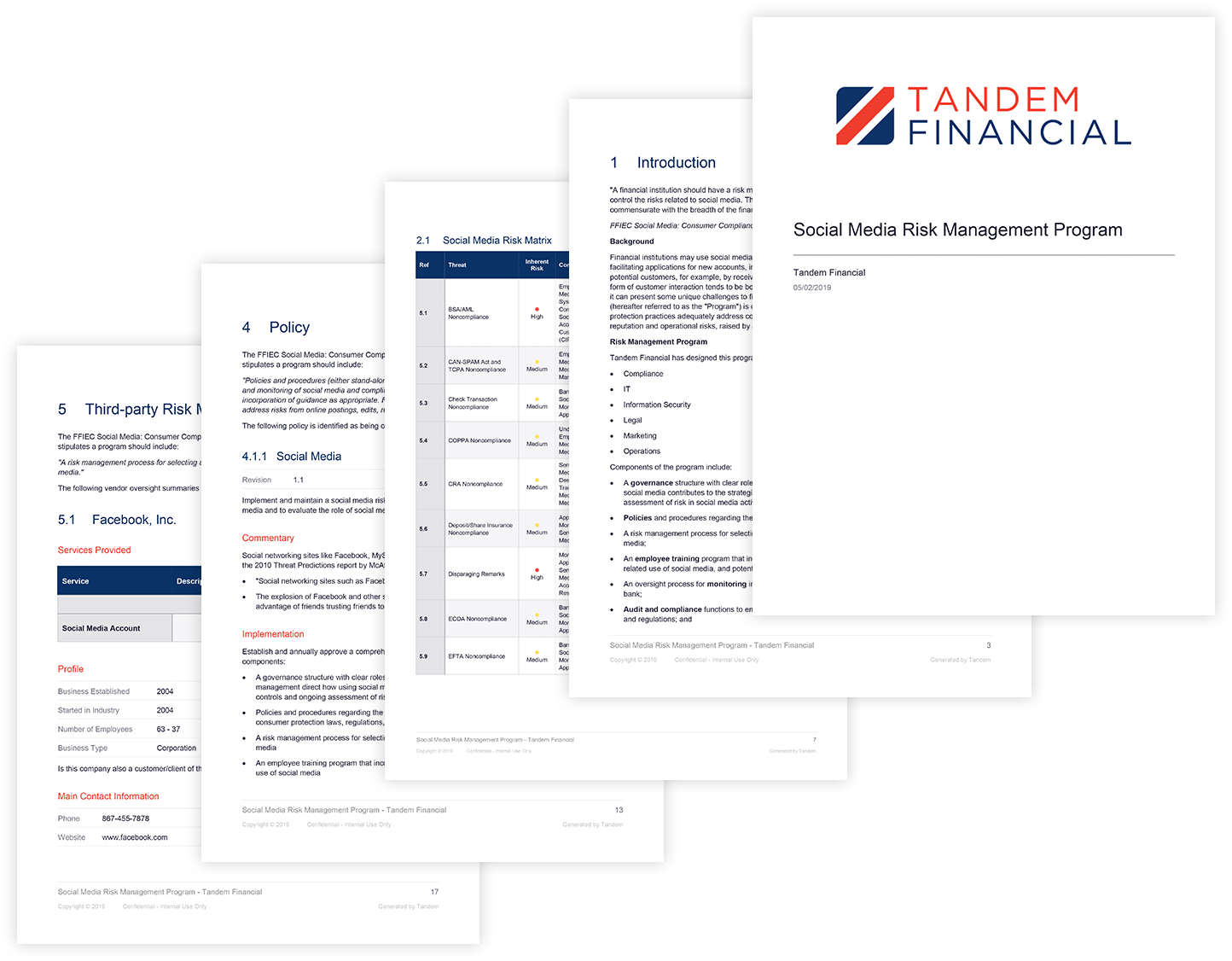 Social Media Compliance Software For Financial Institutions Tandem