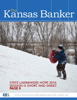 The Kansas Banker Jan 2016
