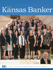 Kansas Banker Magazine August 2013