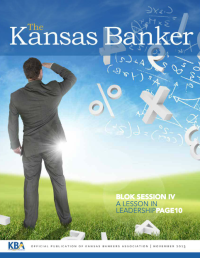 Kansas Banker Magazine November 2013
