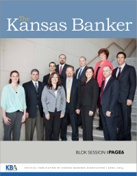Kansas Banker Magazine April 2014