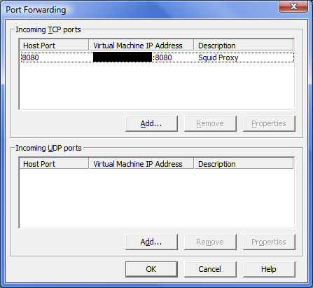 Port Forward In Vmware Workstation When Using Nat Conetrix