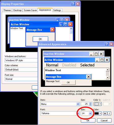 Download Adjusting The Menu Font Size In Microsoft Office 2007 Conetrix PSD Mockup Templates