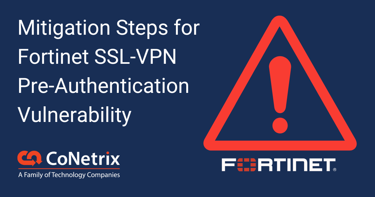 Mitigation Steps for SSLVPN PreAuthentication Vulnerability